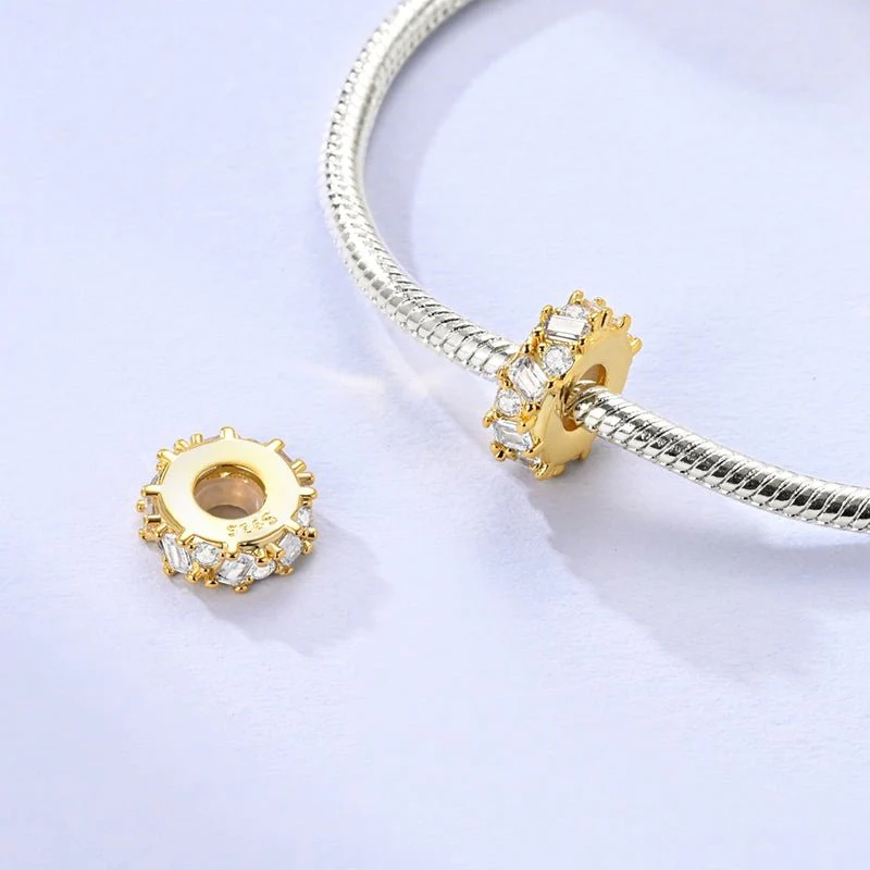 Golden Crystal Elegance Charm