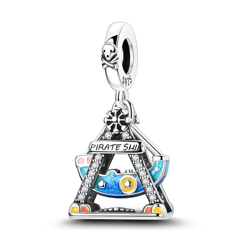 Pirate Ship Dangle Charm