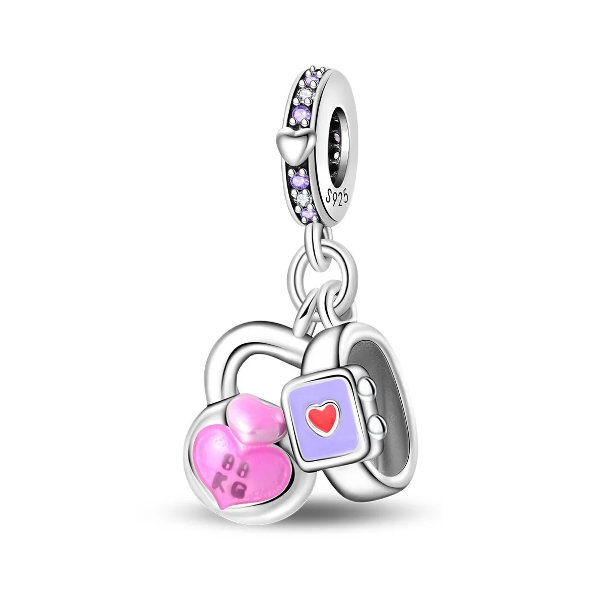 Smartwatch & Kettlebell Dangle Charm