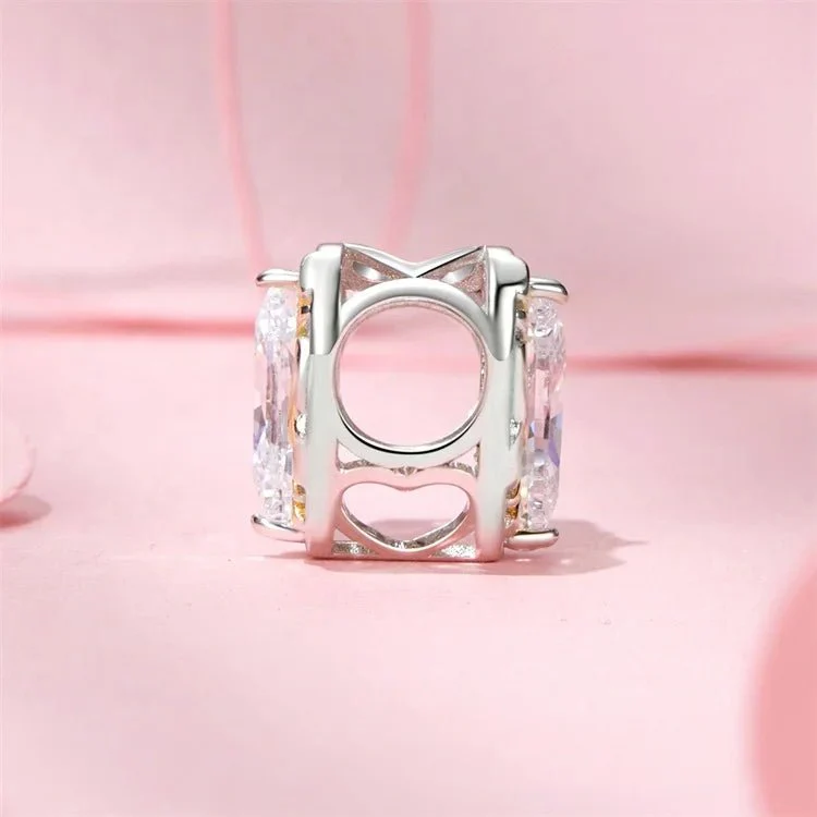 Regal Heart with Mom Crown Charm