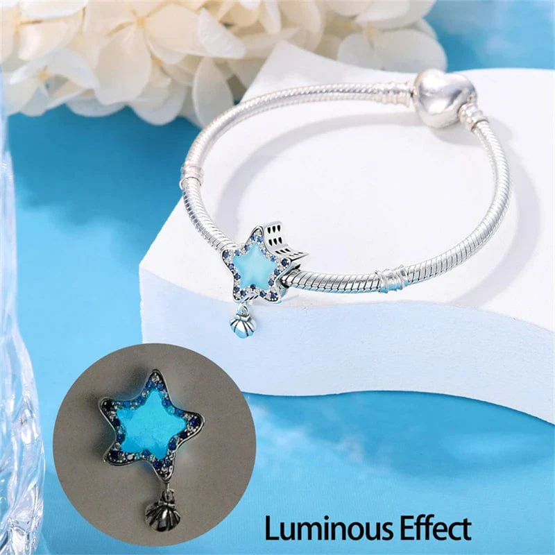 Glow in the Dark Luminous Starfish Charm