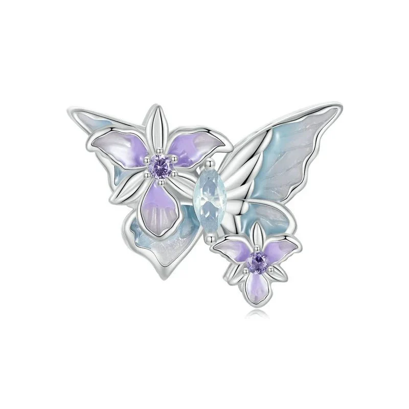 Enchanting Butterfly & Floral Charm