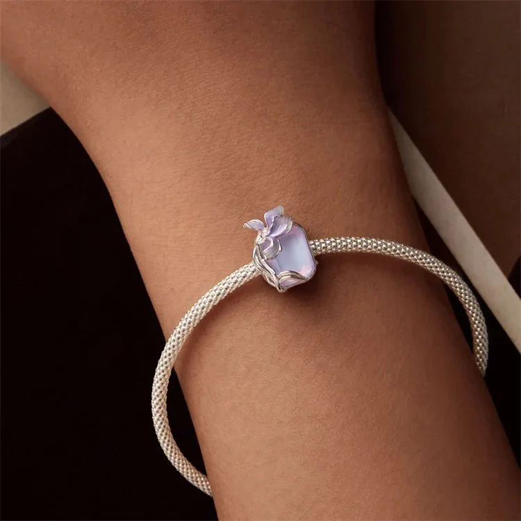 Enchanted Orchid Blossom Charm