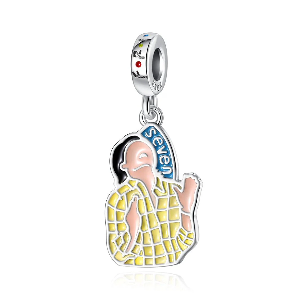 Friends TV Series Monica's 'Seven! Seven! Seven!' Dangle Charm