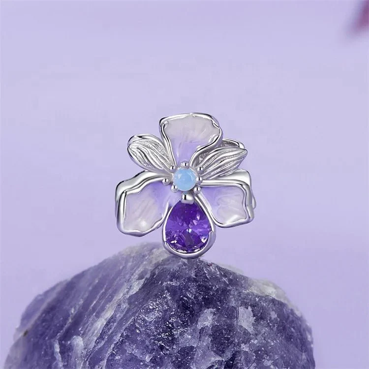Delicate Orchid Blossom Charm