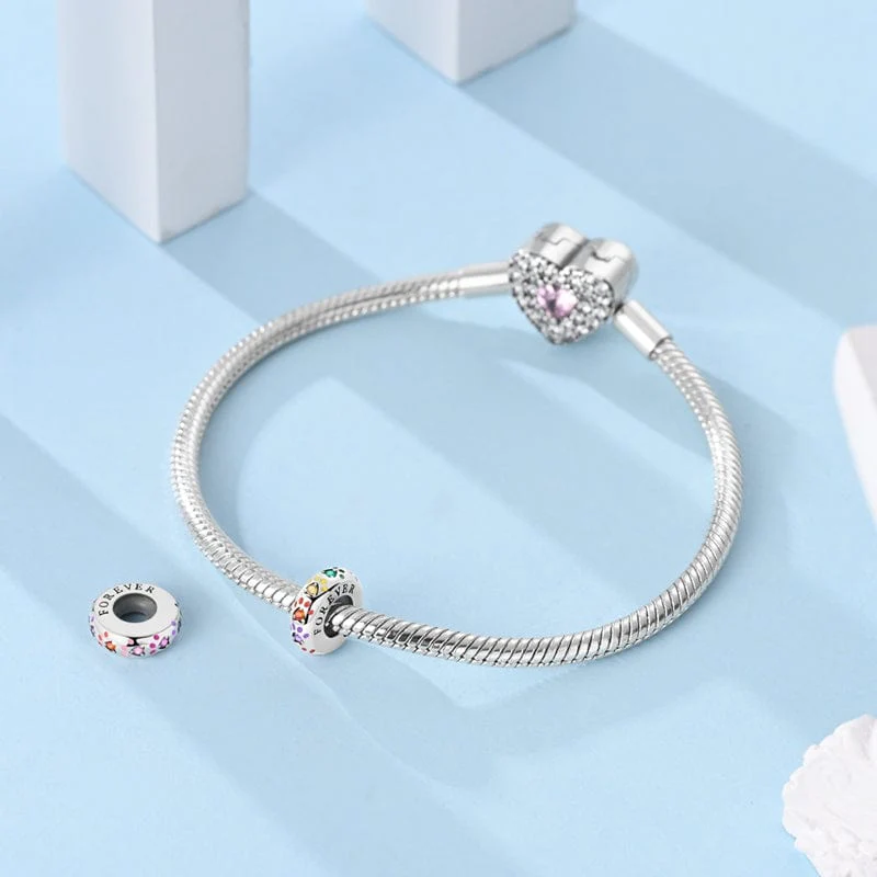 Forever Paw Print Charm