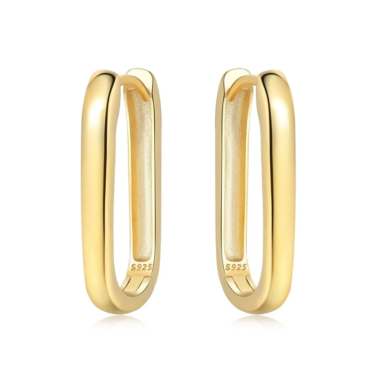 Minimalist Sleek Hoop Earrings