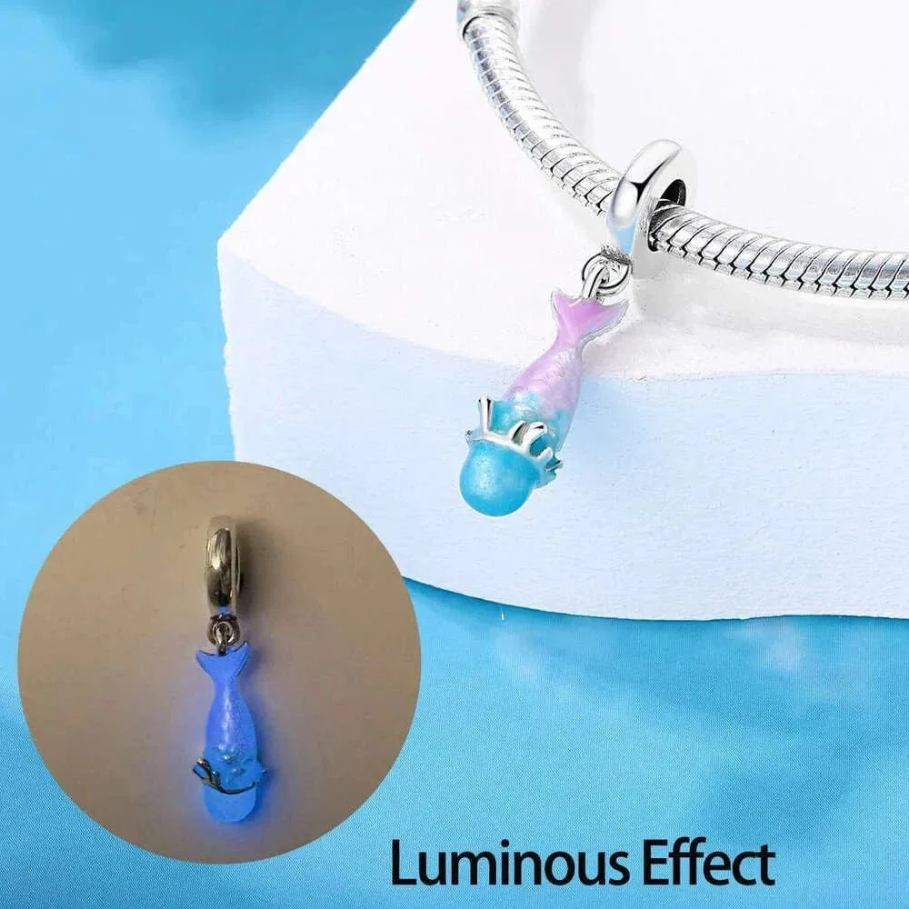 Glow in the Dark Luminous Fish Charm