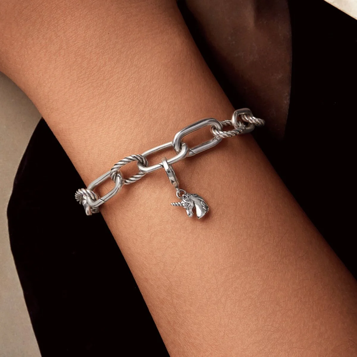 Magical Unicorn Head Dangle Charm