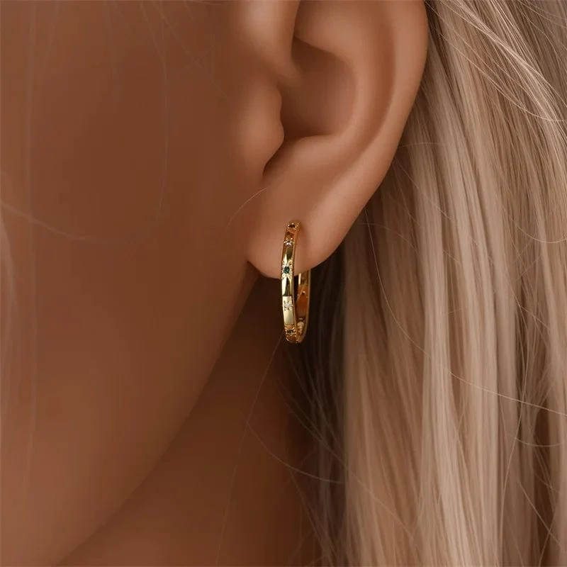 Timeless Gold Hoop Earrings