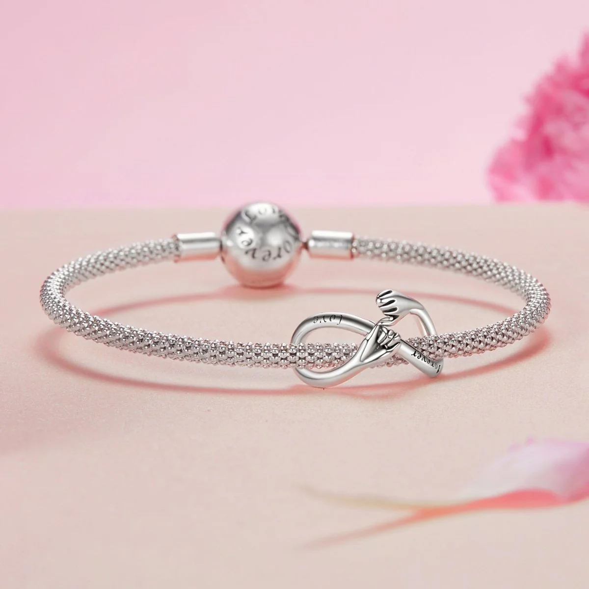 Forever Love Infinity Charm