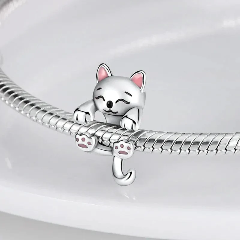Hanging Cat Charm