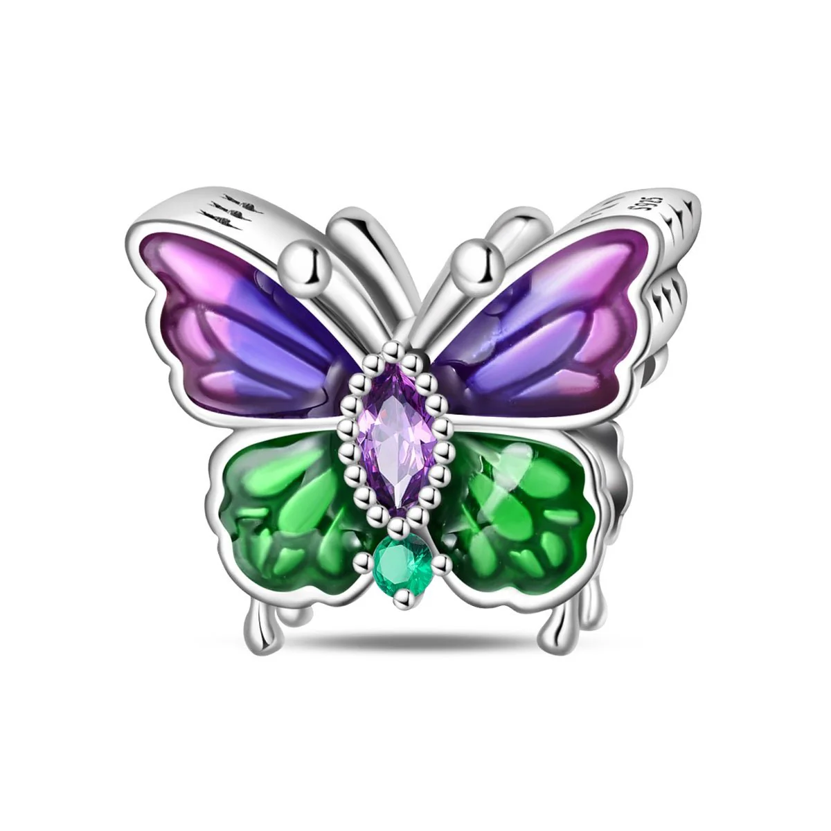 Colorful Butterfly Charm