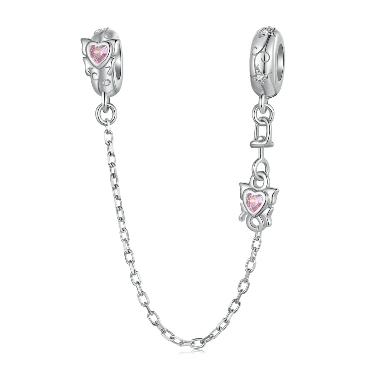 Spring Butterfly Safety Chain Charm