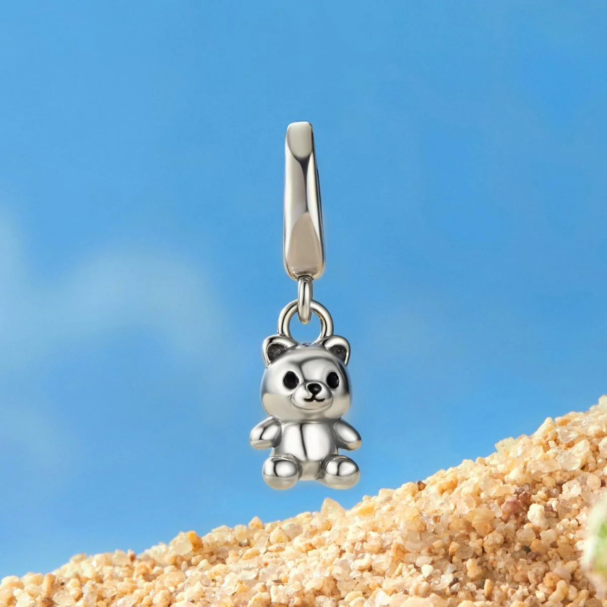 Cute Teddy Bear Dangle Charm