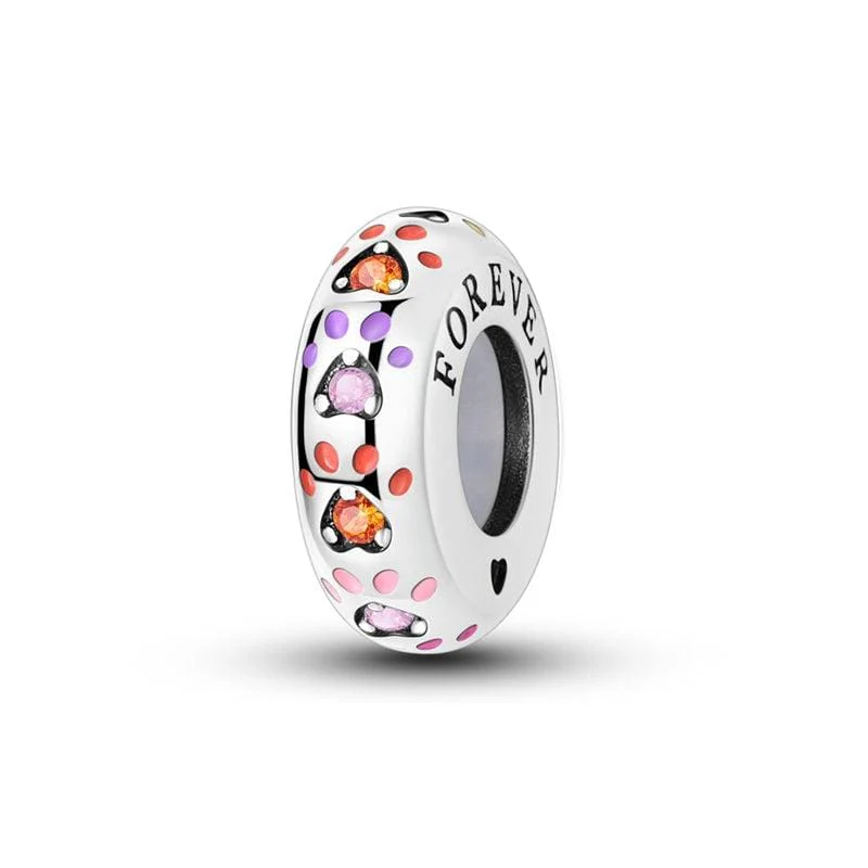 Forever Paw Print Charm