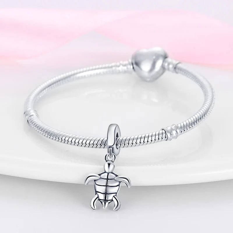 Glow in the Dark Luminous Ocean Turtle Dangle Charm