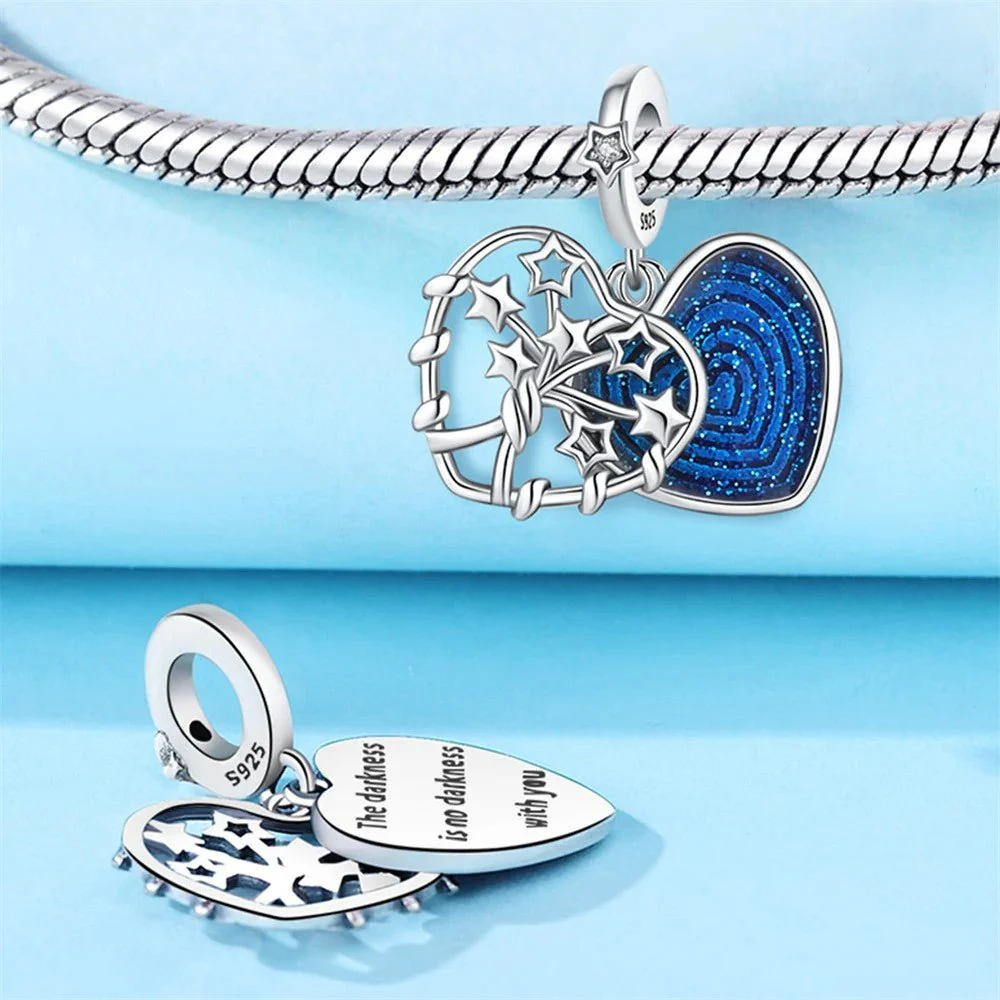 Double Dangle Tree & Galaxy Moon Charm