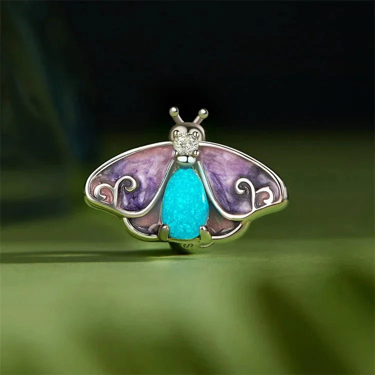 Glow in the Dark Luminous Twilight Butterfly Charm