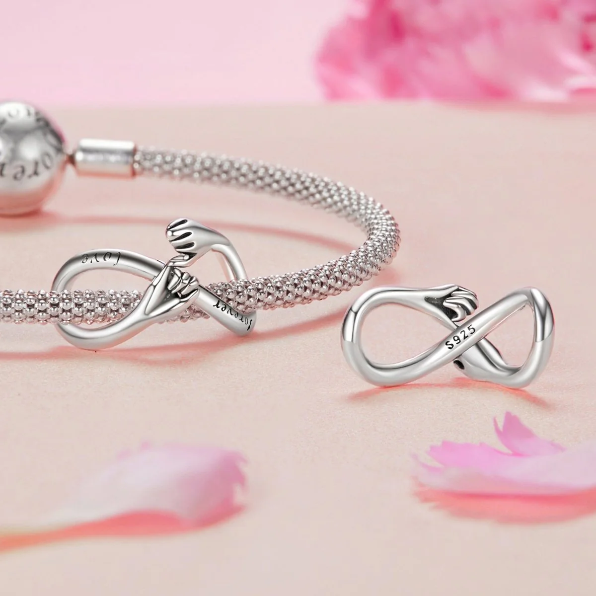Forever Love Infinity Charm
