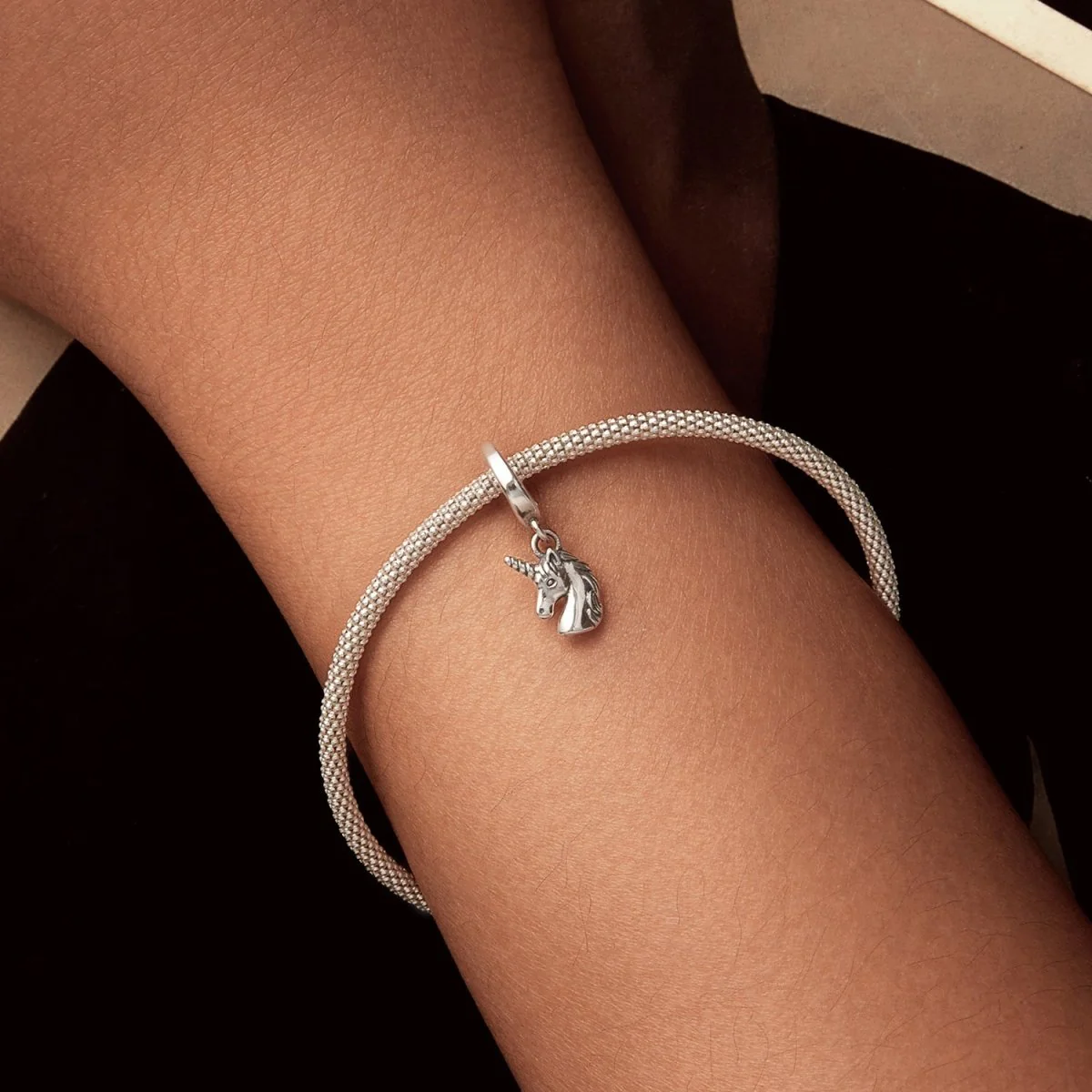 Magical Unicorn Head Dangle Charm