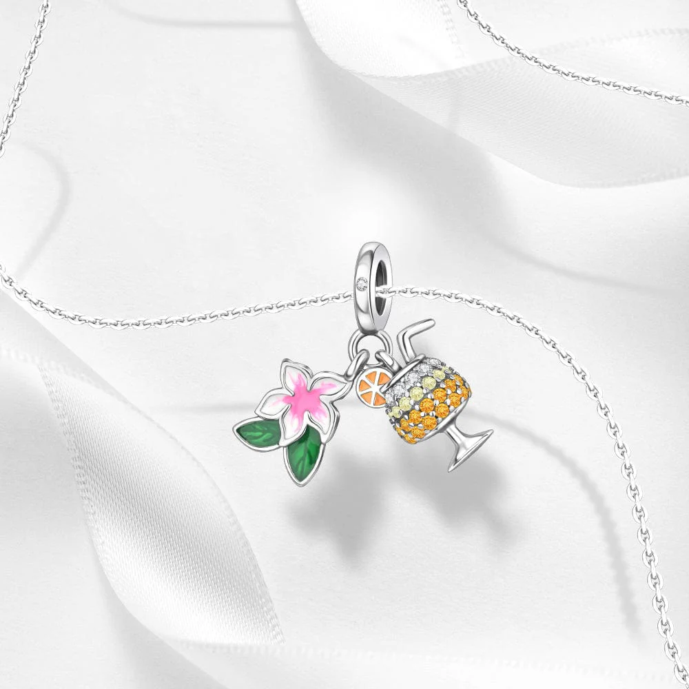 Tropical Cocktail Charm