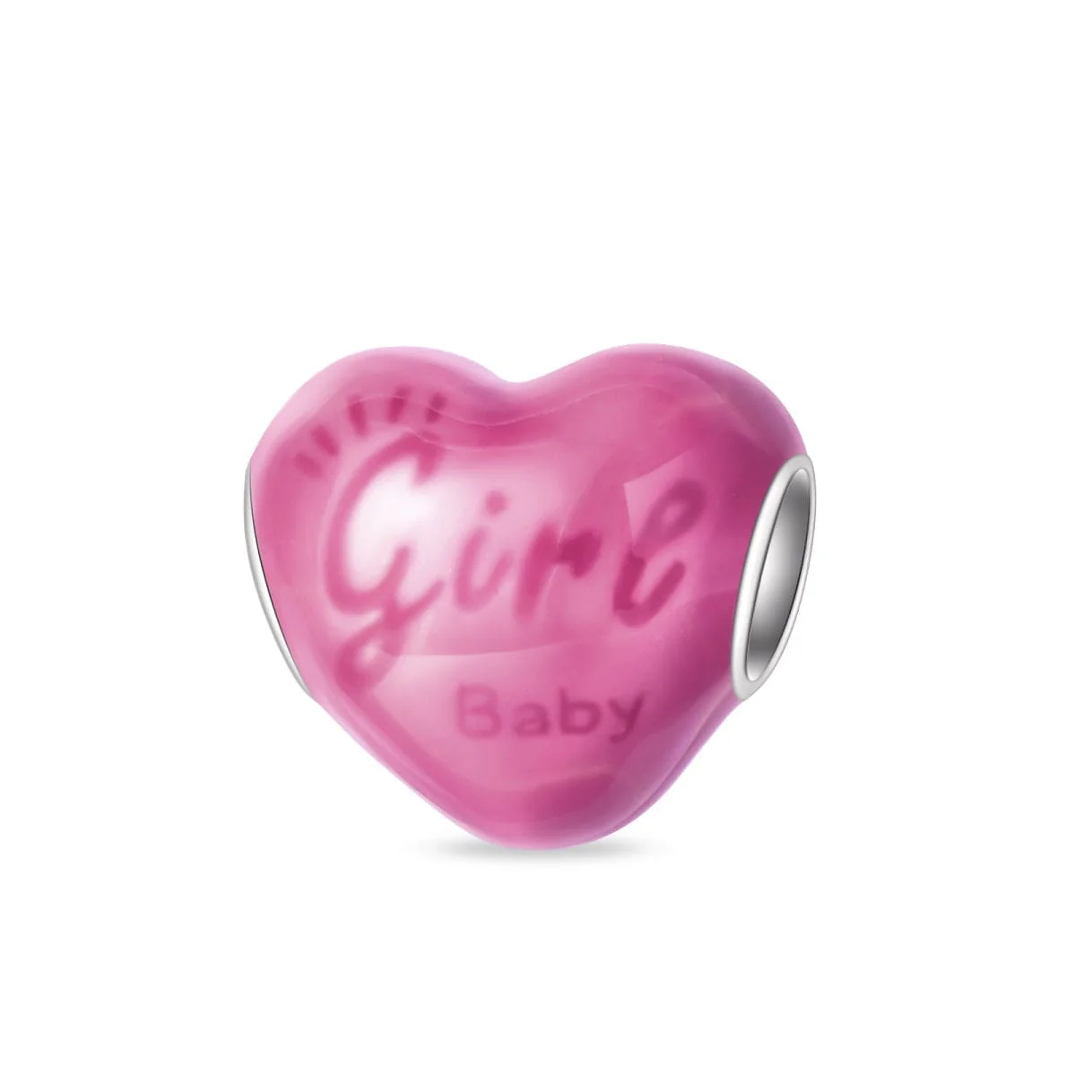 Color-changing Gender Reveal Girl Charm