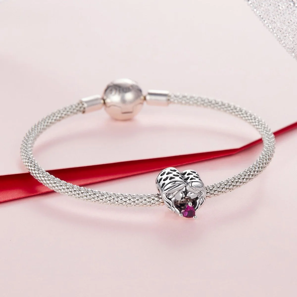 Mother and Daughter Family Charm