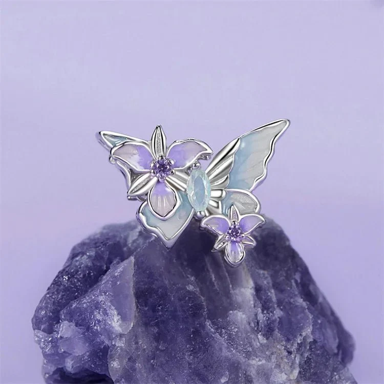 Enchanting Butterfly & Floral Charm