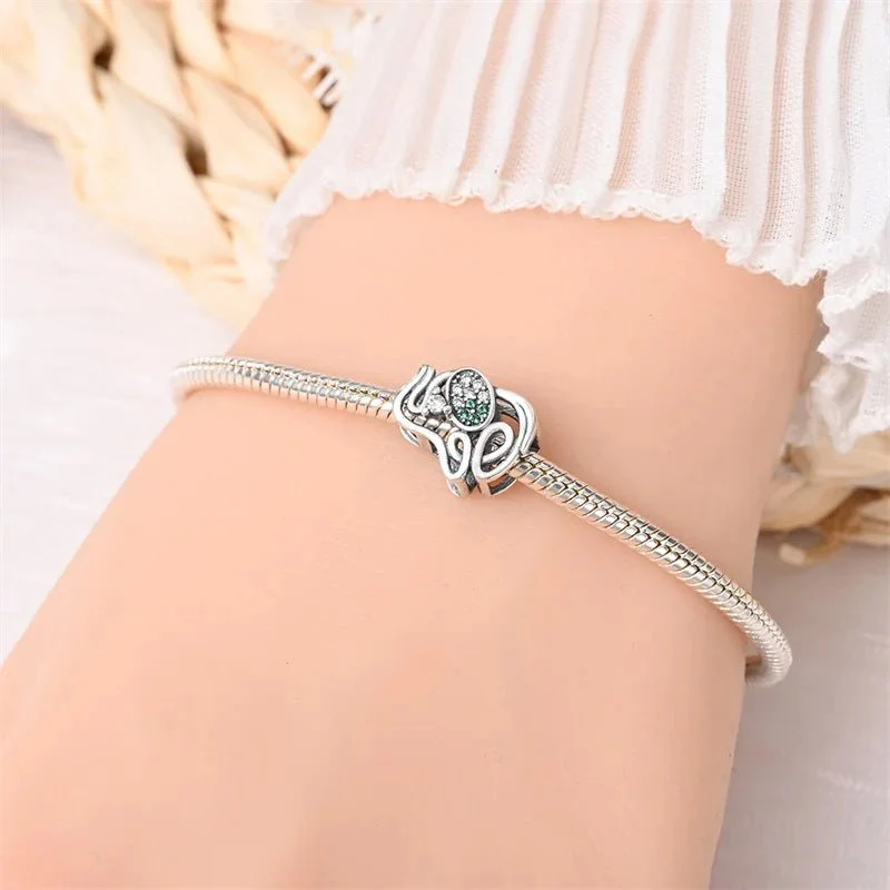 Openwork Elephant Charm