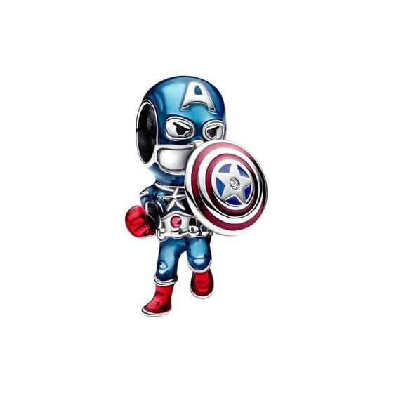 Marvel The Avengers Captain America Charm