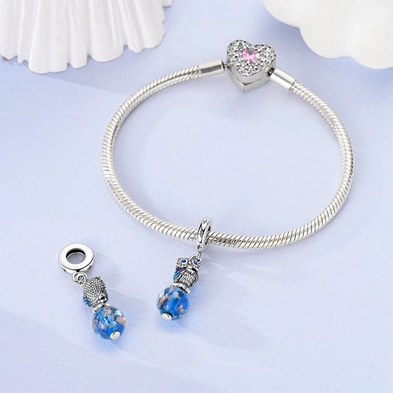 Glow in the Dark Owl Charm