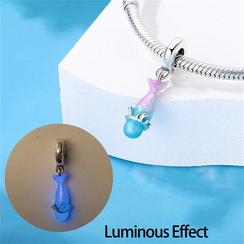 Glow in the Dark Luminous Fish Charm