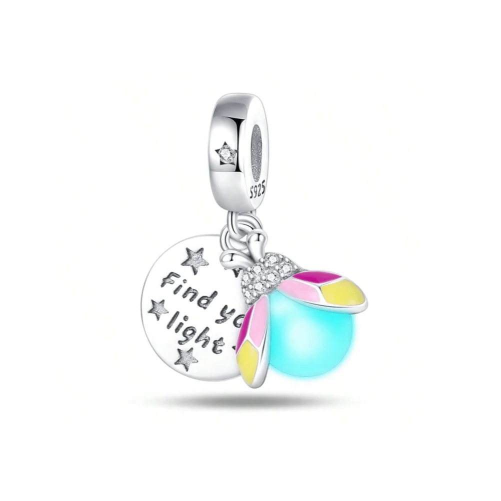 Glow in the Dark Luminous Firefly Charm