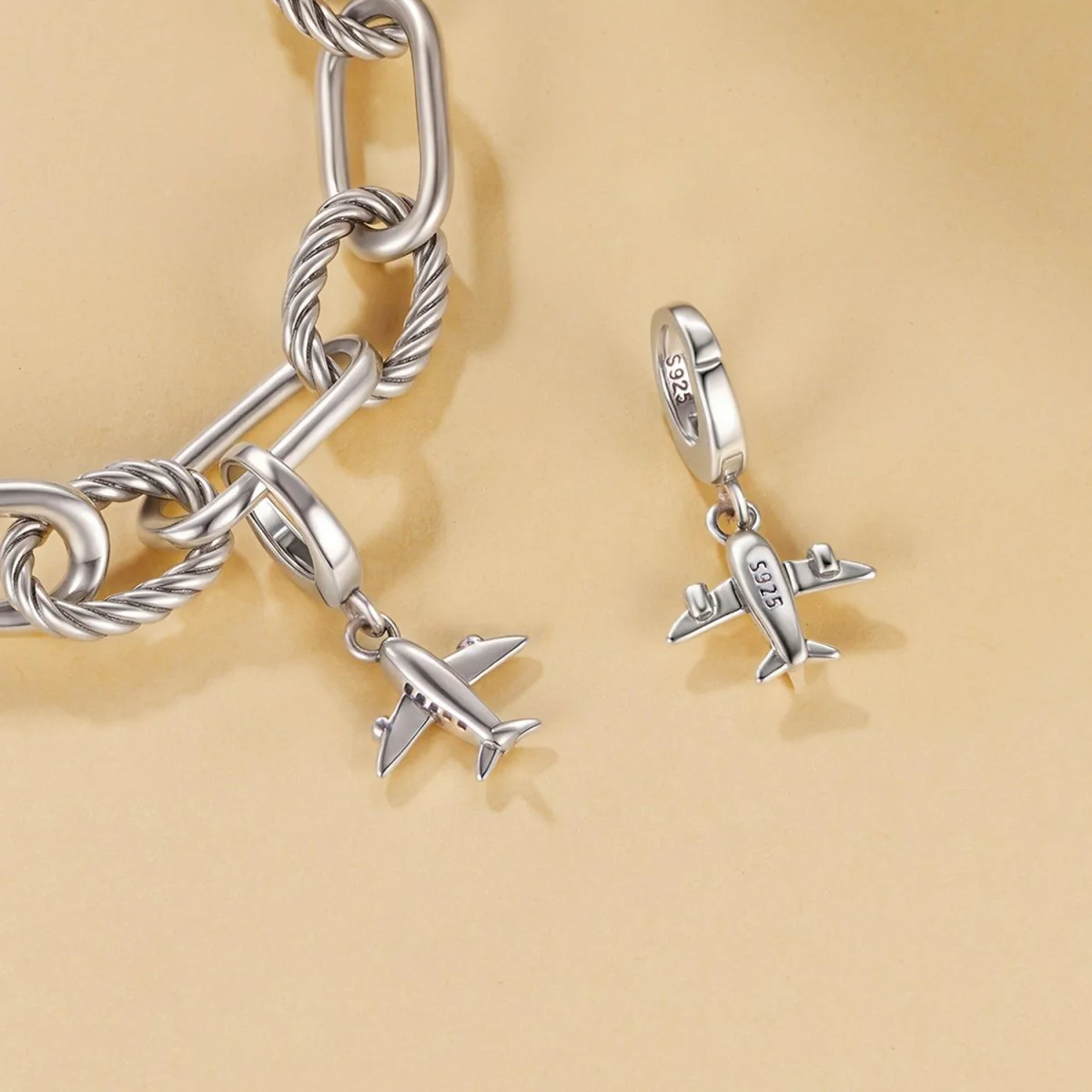 Airplane Dangle Charm