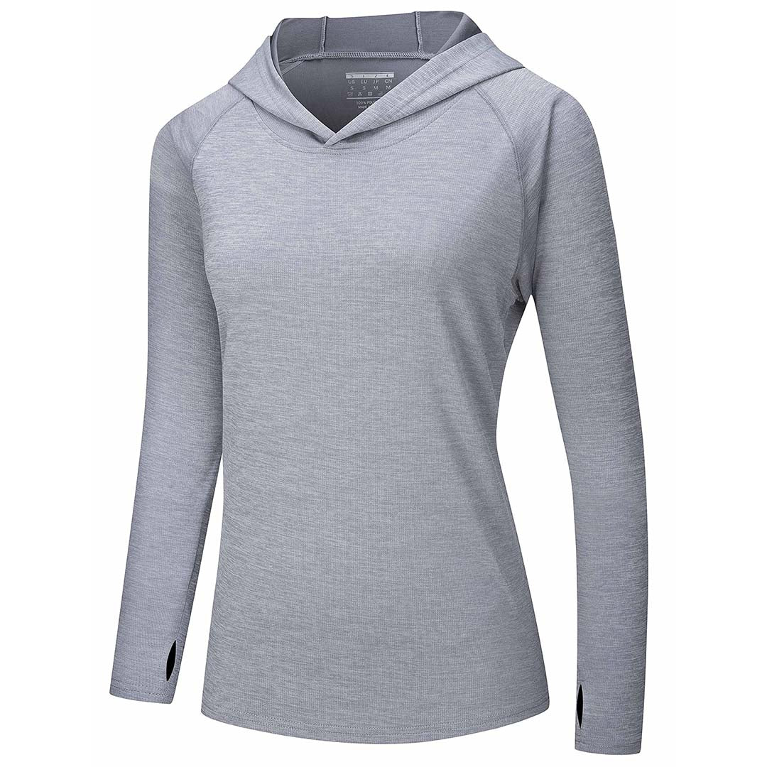 Women's Quick Dry UPF 50+ Hoodie Long Sleeve Shirts
