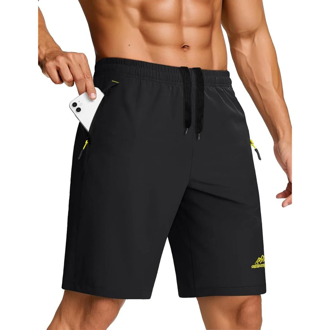 Men's Running Workout Shorts Quick Dry Gym Shorts