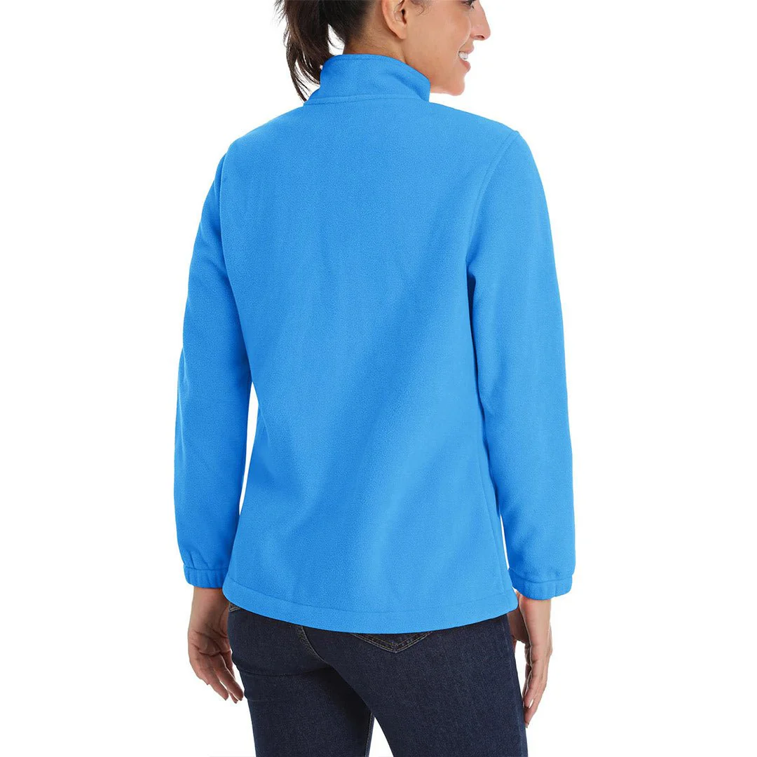 Women's Fleece Full Zip Lightweight Jacket