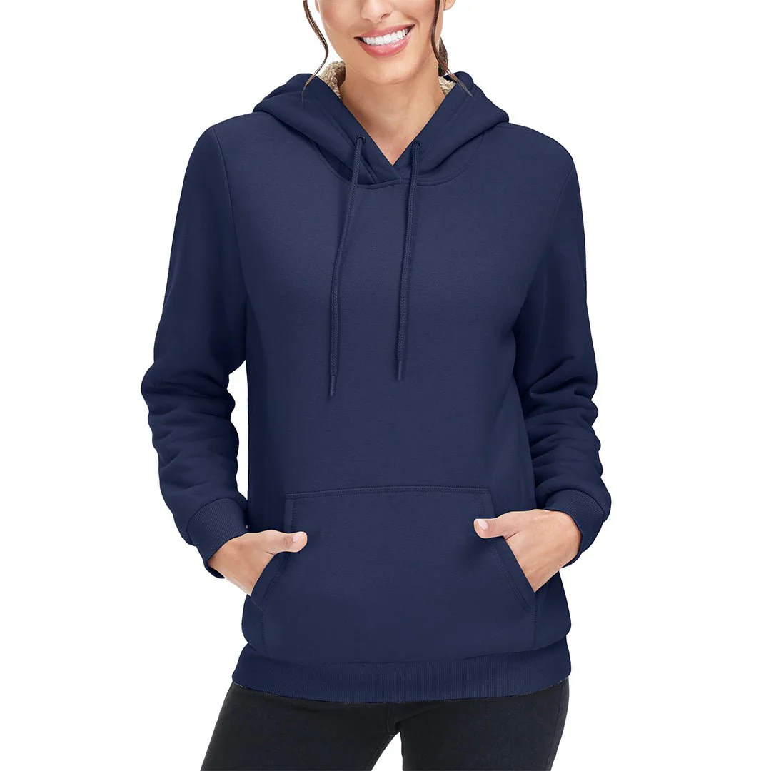 Women's Classic-Fit Cotton Fleece Hoodie