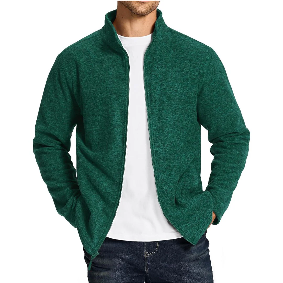 Urban Lightweight Warmth Polar Fleece Full-Zip SoftShell Jacket