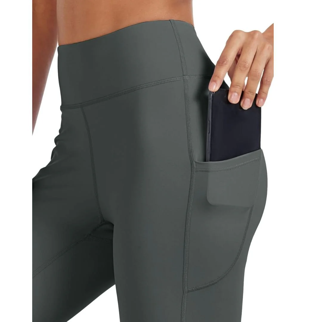 Women's High Waisted Leggings with Pockets Tummy Control Yoga Pants