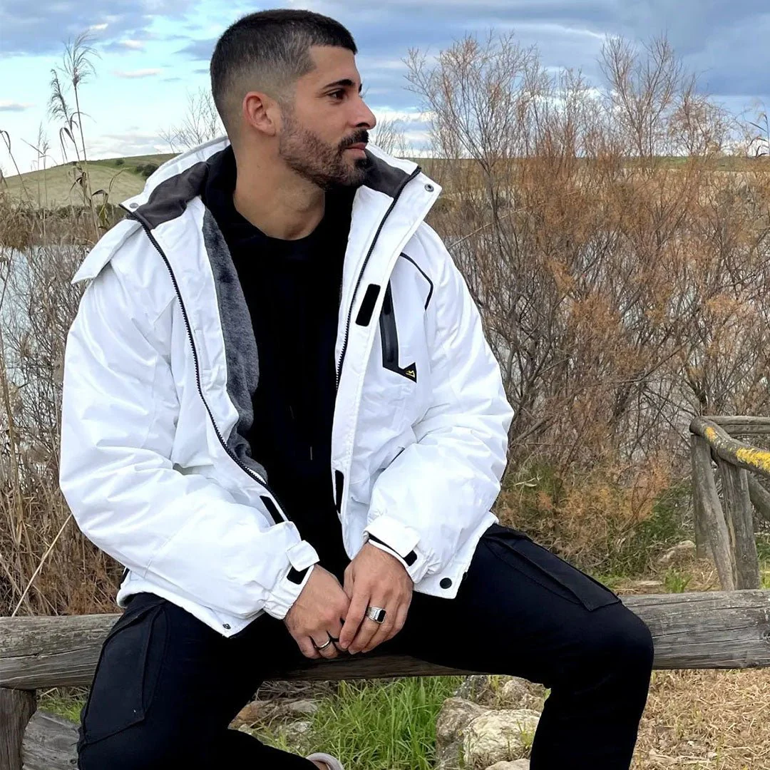 Men's Skiing Jacket Waterproof Hiking Fishing Raincoat