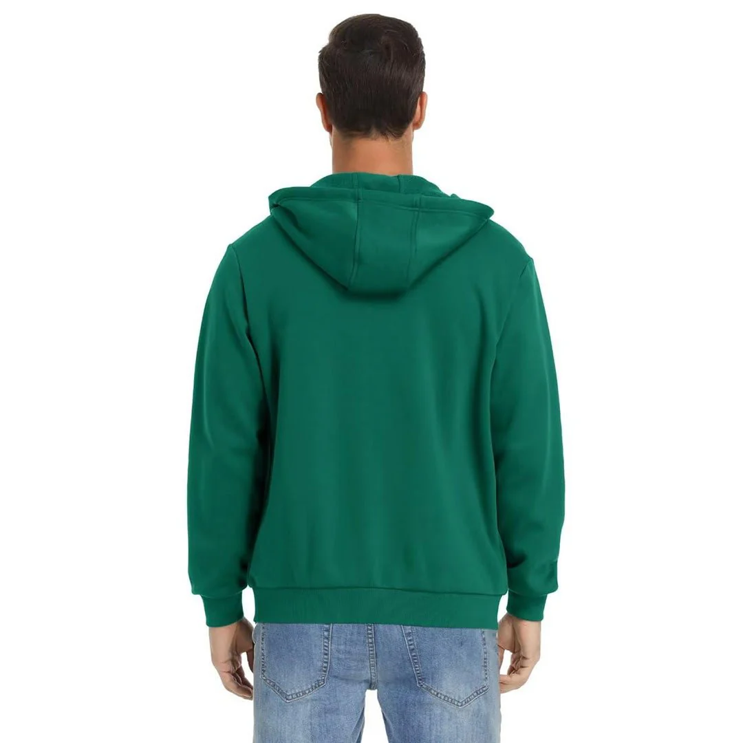 Men's Full Zip-Up Casual Active Hoodie