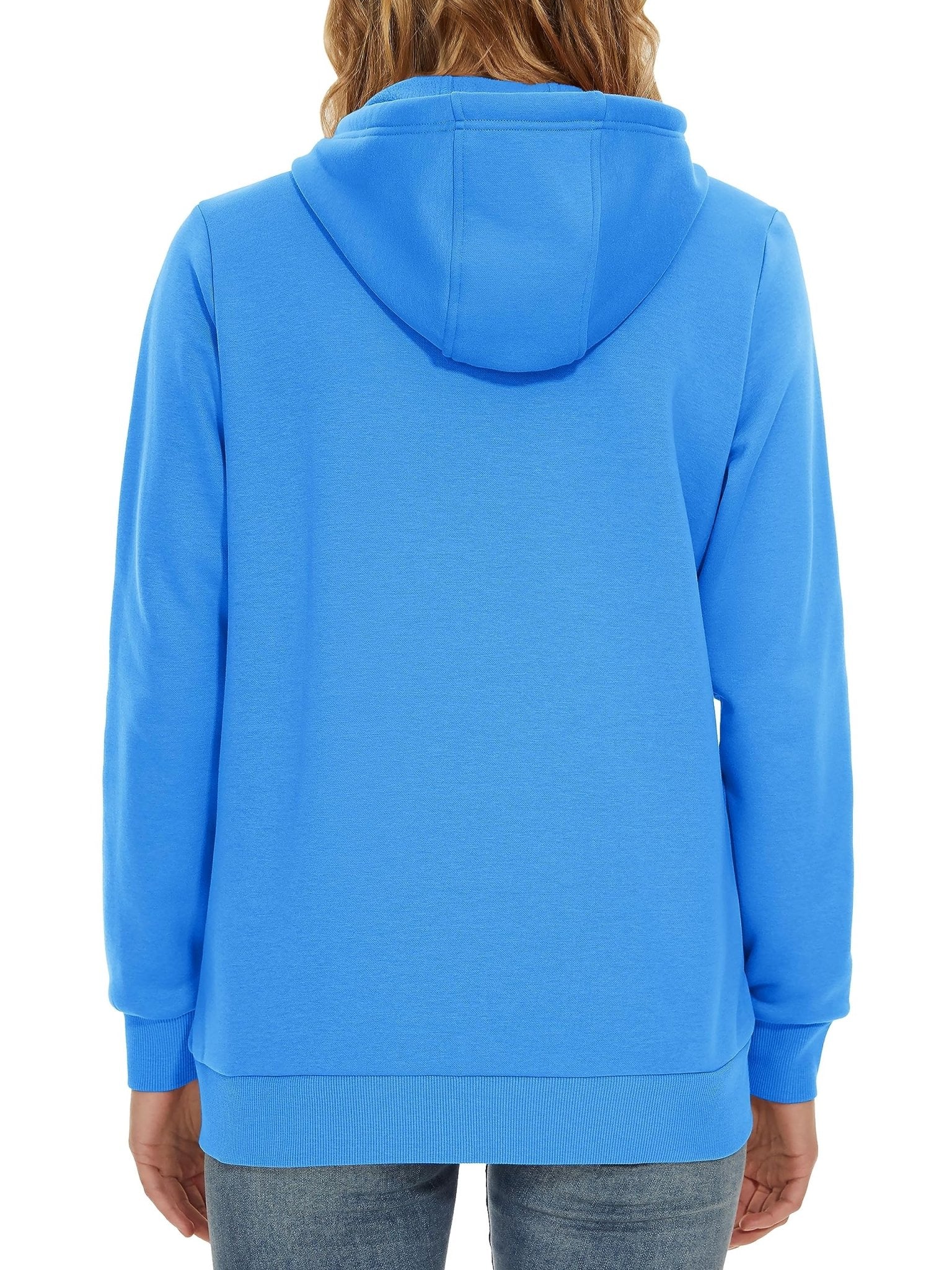 Women's Casual Lightweight  Fleece Hoodies Sportswear Jacket