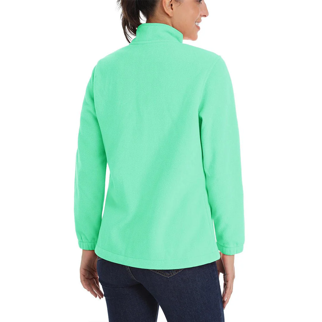 Women's Fleece Full Zip Lightweight Jacket