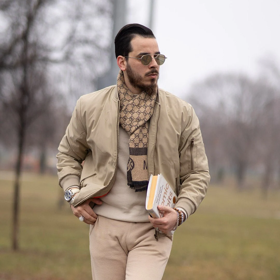 Men's MA-1 Bomber Flight Jacket