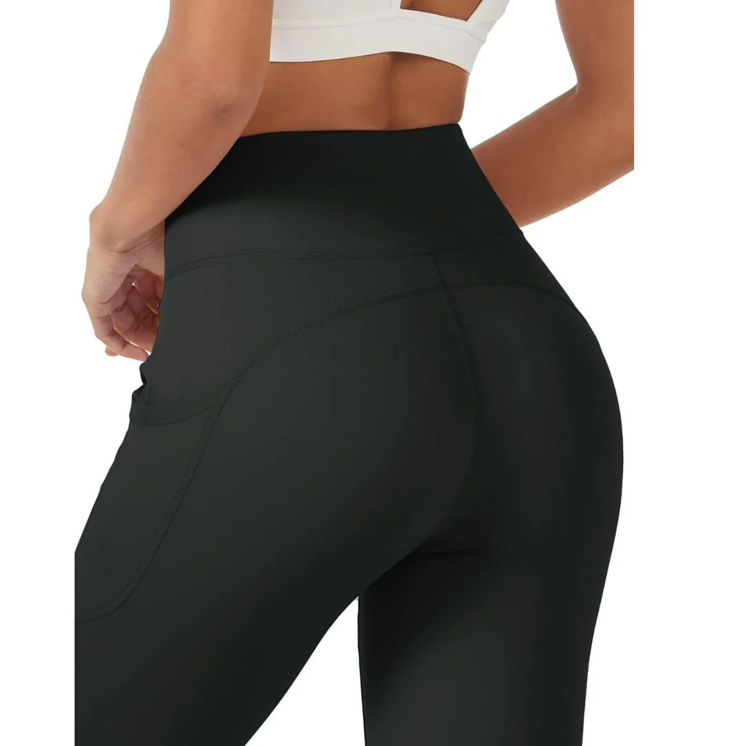 Women's High Waisted Leggings with Pockets Tummy Control Yoga Pants