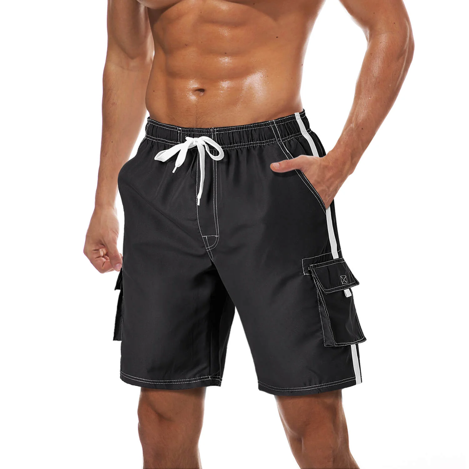 Men's Quick Dry Bathing Trunks Beach Shorts