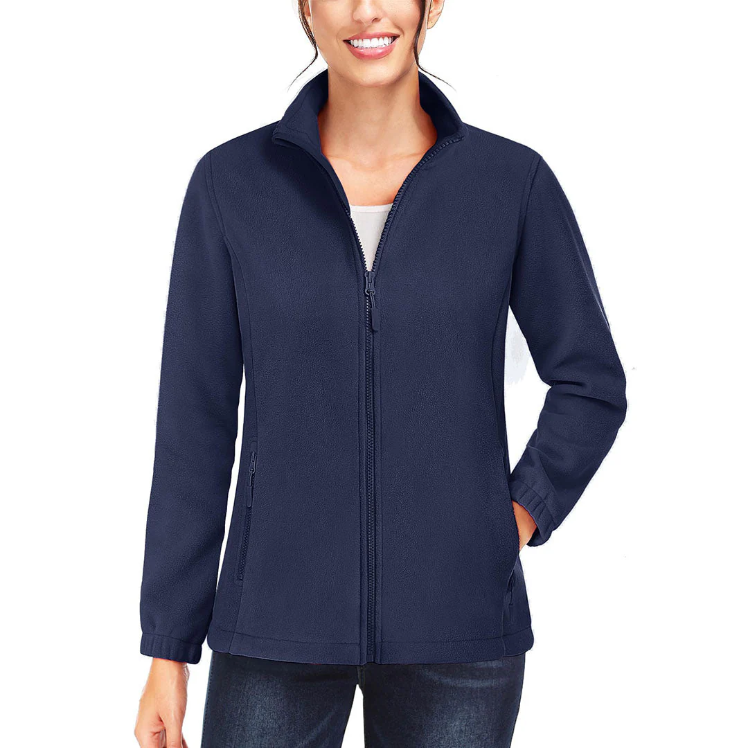 Women's Fleece Full Zip Lightweight Jacket