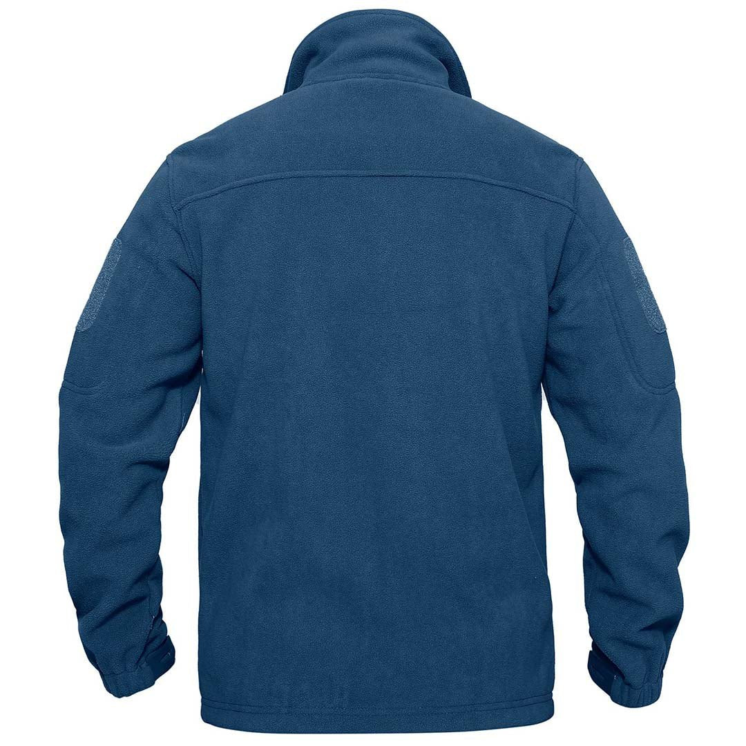 Men's Tactical Fleece Jackets Full Zip Coat with Multi Pockets